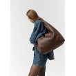 Женская сумка Sambag HOBO L шоколадная