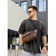 Сумка через плече бананка Sambag Flex шоколад