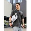 Сумка через плече бананка Sambag Flex Pro принт "Square"
