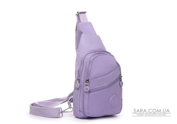 Сумка Женская Текстиль бананка полиамид Jielshi 0879 l.purple