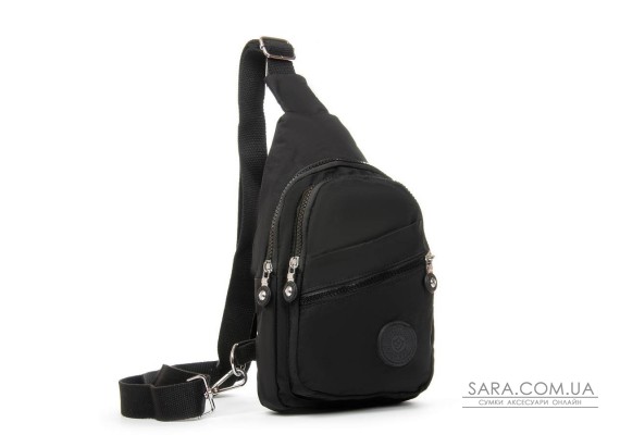 Сумка Женская Текстиль бананка полиамид Jielshi 0879 black