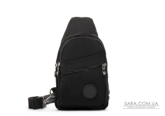 Сумка Женская Текстиль бананка полиамид Jielshi 0879 black