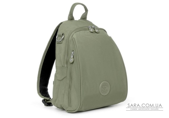Сумка Женская Текстиль рюкзак полиамид Jielshi 7020 d.green