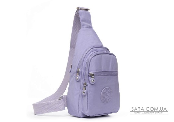 Сумка Женская Текстиль бананка полиамид Jielshi AK-011 l.purple