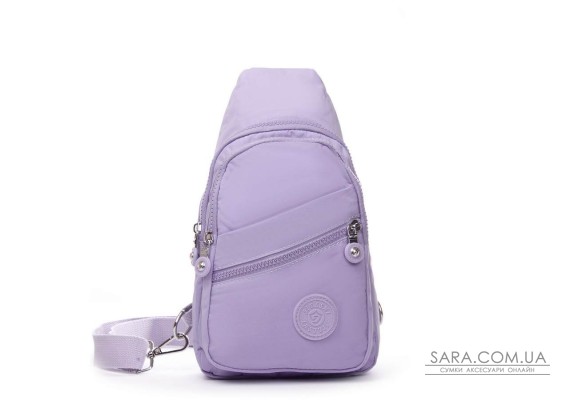 Сумка Женская Текстиль бананка полиамид Jielshi 0879 l.purple