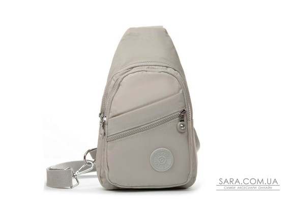 Сумка Женская Текстиль бананка полиамид Jielshi 0879 beige