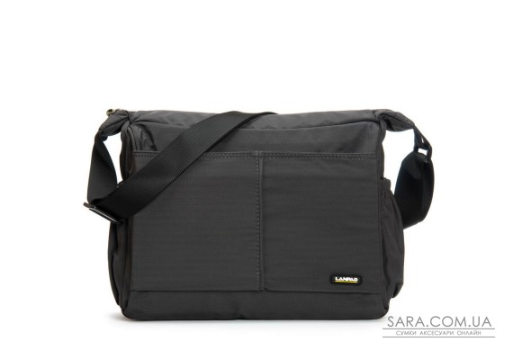 Сумка Мужская На Плечо нейлон Lanpad 8652 grey почтальон