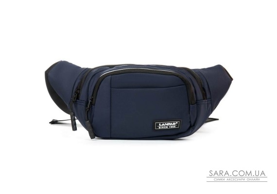 Сумка Мужская На пояс нейлон Lanpad 8803 blue