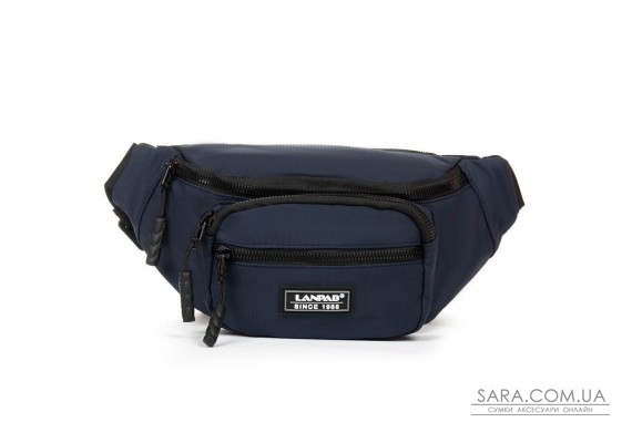 Сумка Мужская На пояс нейлон Lanpad 83043 blue