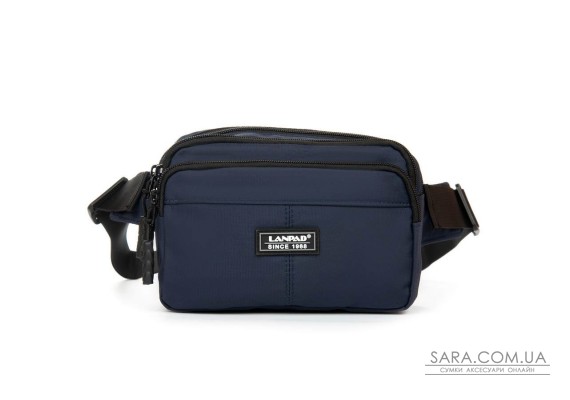 Сумка Мужская На пояс нейлон Lanpad A63749 blue