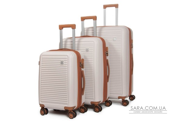 Дорожная Чемодан 31 ABS-пластик FASHION A12 lt.grey