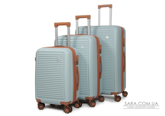 Дорожная Чемодан 31 ABS-пластик FASHION A12 blue