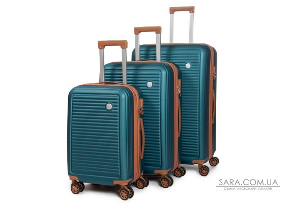 Дорожная Чемодан 31 ABS-пластик FASHION A12 green