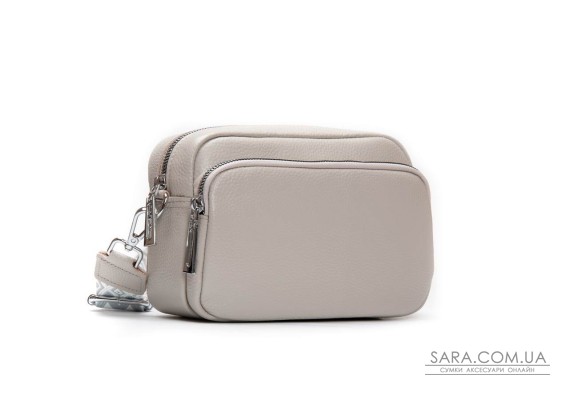 Сумка Женская Клатч кожа ALEX RAI 3803 pale grey