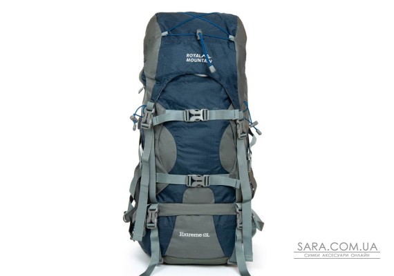 Рюкзак Туристический нейлон Royal Mountain 1497-65L blue