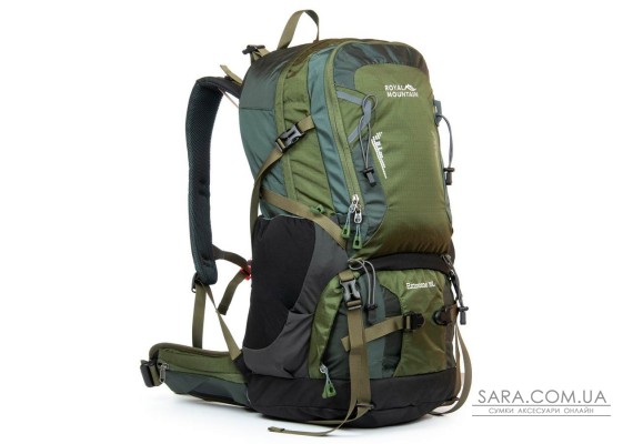 Рюкзак Туристический нейлон Royal Mountain 8368-55L green