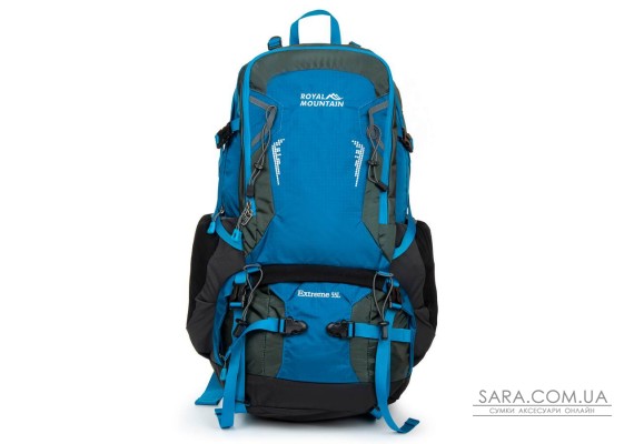 Рюкзак Туристический нейлон Royal Mountain 8368-55L blue