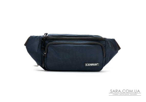 Сумка Мужская На пояс нейлон Lanpad 35002 blue
