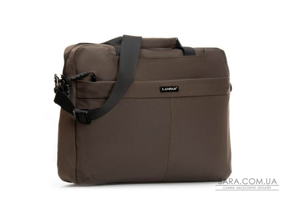 Сумка Мужская Для Ноутбука нейлон Lanpad 0940 brown