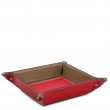 Кожаный лоток для бумаг и вещей офисный  Tuscany TL142159