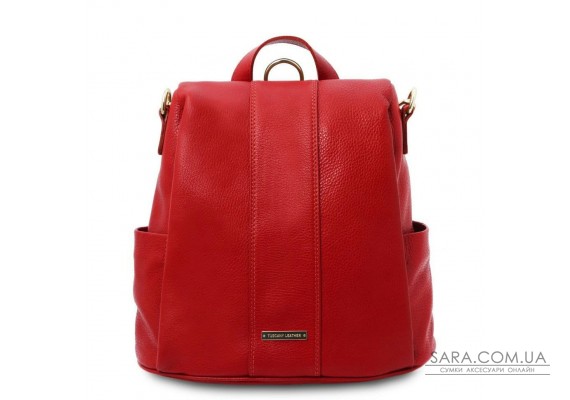 Женский рюкзак кожаный мягкий Tuscany TL142138