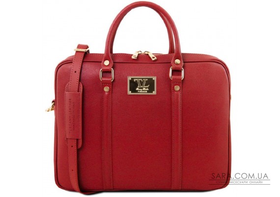 Эксклюзивный женский кожаный портфель Tuscany TL141626 Prato
