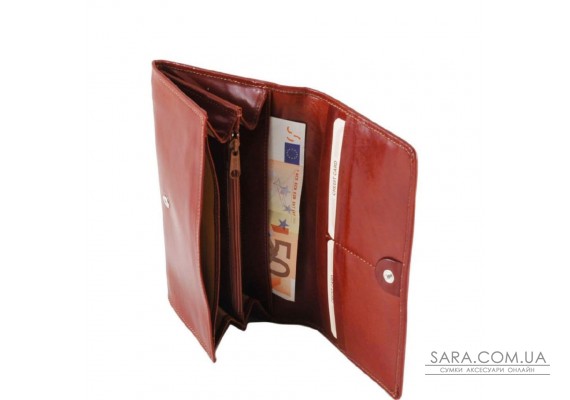Эксклюзивный кожаный бумажник кошелек женский Tuscany Leather TL140787