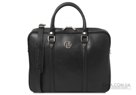 Ексклюзивний портфель для ноутбука із сапянової шкіри Prato Tuscany TL142453