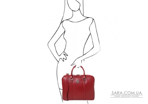 Ексклюзивний портфель для ноутбука із сапянової шкіри Prato Tuscany TL142453