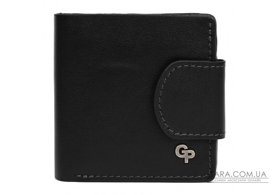 Портмоне с монетницей Grande Pelle 500610 черное