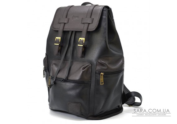 Кожаный рюкзак двухцветный TARWA GAC-0010-4lx