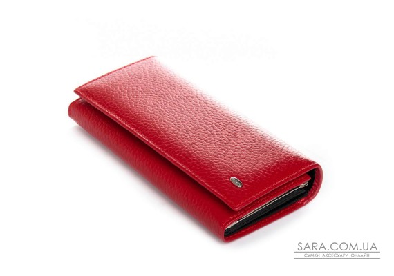 Гаманець BR Жіночий шкіра DR. BOND W1-V-4 red-black