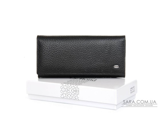Гаманець BR Жіночий шкіра DR. BOND W1-V-4 black-red