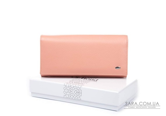 Гаманець Шкіряний Жіночий Classic DR. BOND W501-2 pink purple