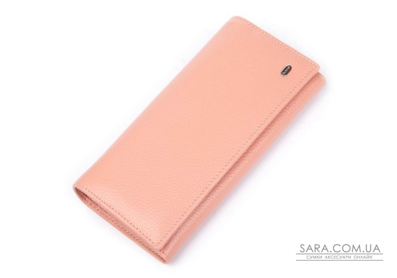 Гаманець Шкіряний Жіночий Classic DR. BOND W501-2 pink purple