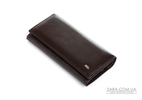 Гаманець Шкіряний Жіночий Classic DR. BOND W501-2 coffee