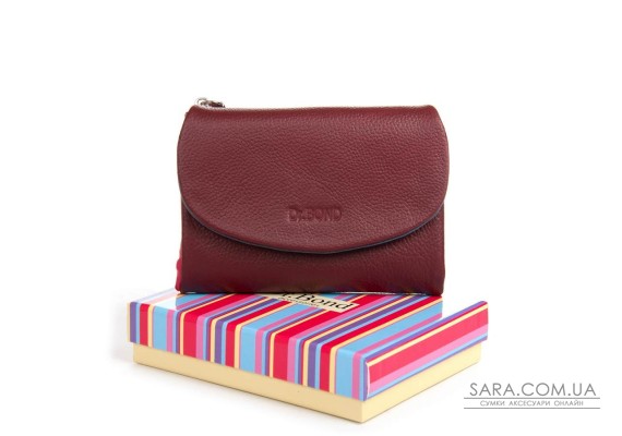 Гаманець Шкіряний Жіночий Rainbow DR. BOND WRS-239-1 wine red