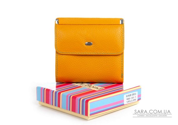 Гаманець Шкіряний Жіночий Rainbow DR. BOND WRS-33-1 yellow