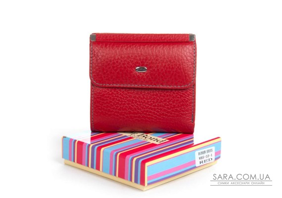 Гаманець Шкіряний Жіночий Rainbow DR. BOND WRS-33-1 red