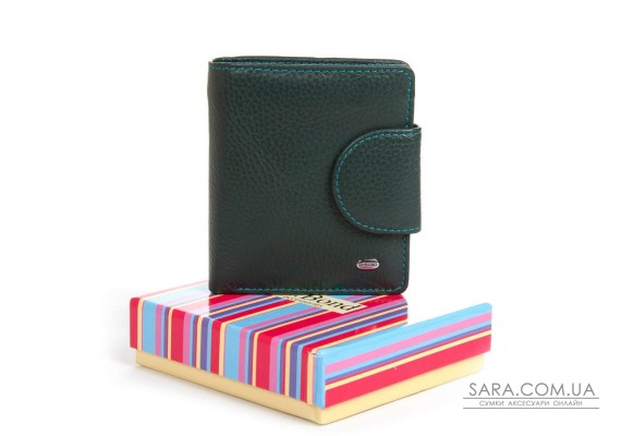 Гаманець Шкіряний Жіночий Rainbow DR. BOND WRS-415-1 green