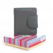 Гаманець Шкіряний Жіночий Rainbow DR. BOND WRS-415-1 gray