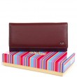 Гаманець Шкіряний Жіночий Rainbow DR. BOND WRS-501-2 wine red