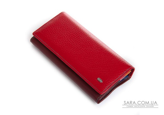 Гаманець Шкіряний Жіночий Rainbow DR. BOND WRS-501-2 red