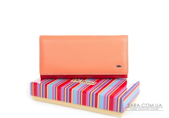 Гаманець Шкіряний Жіночий Rainbow DR. BOND WRS-501-2 pink