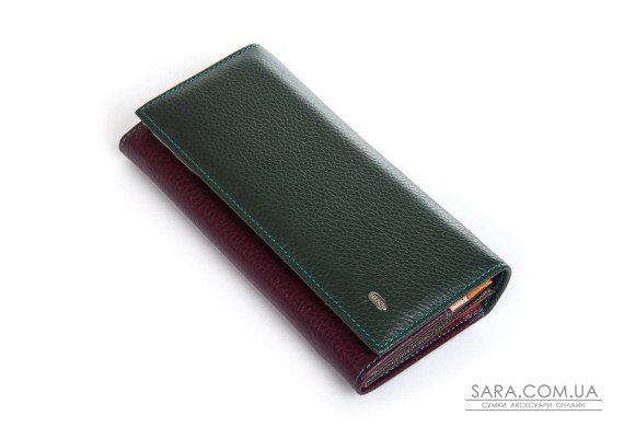 Гаманець Шкіряний Жіночий Rainbow DR. BOND WRS-501-2 green