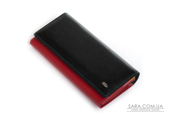 Гаманець Шкіряний Жіночий Rainbow DR. BOND WRS-501-2 black