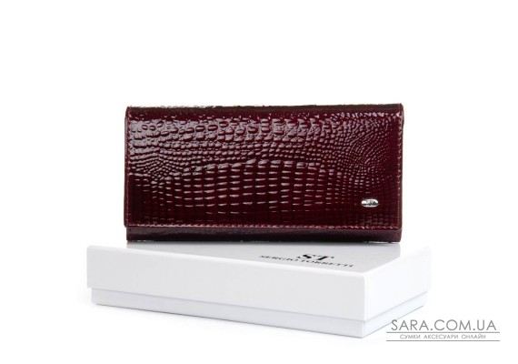 Гаманець Жіночий LR шкіра-лак SERGIO TORRETTI FEW501 wine red