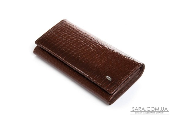Гаманець Жіночий LR шкіра-лак SERGIO TORRETTI FEW501 brown