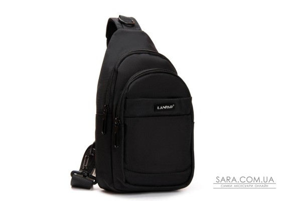 Сумка Чоловіча на плече нейлон Lanpad 63746 black