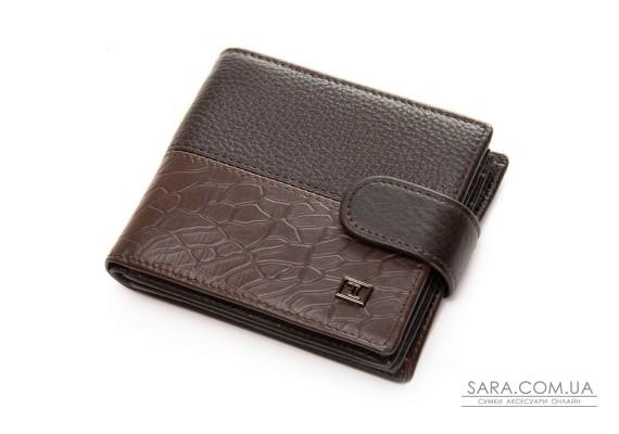Гаманець шкіряний Чоловічий BE BRETTON 408L brown mix